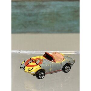 Vintage Galoob Micro Machines Jaguar E-Type w/ Target European Pack Eurocar RARE